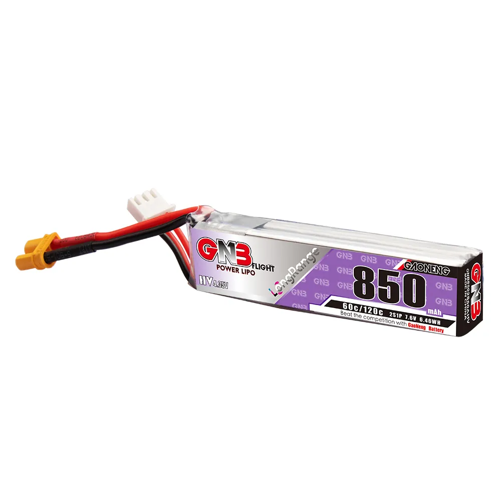 GAONENG GNB LiPo Battery 850mA - Drone Kit Racing recension och pris