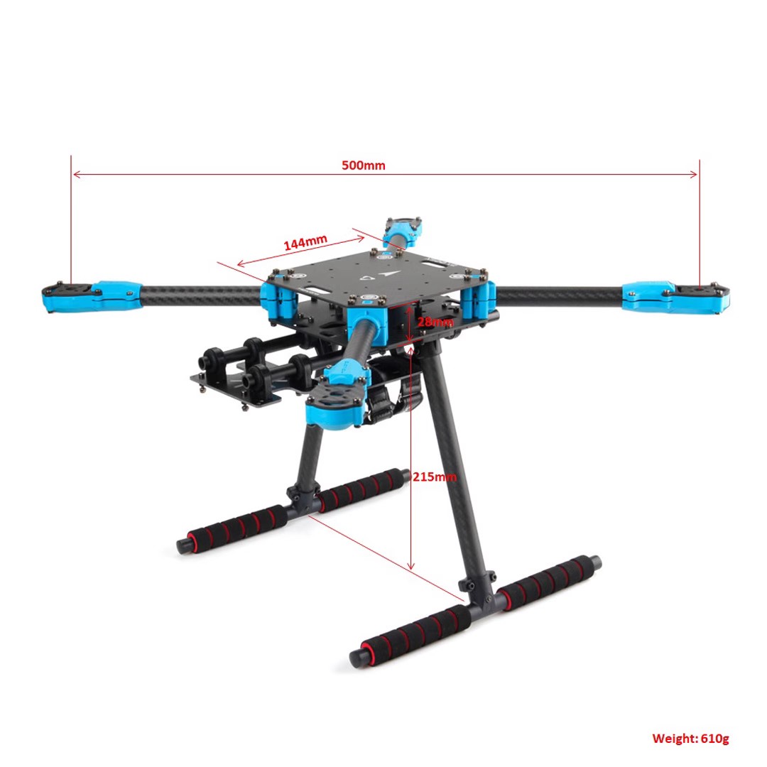 Holybro X500 V2 ARF Kit & Pixh - Drone Kit Hexacopter recension och pris